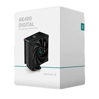 DeepCool AK400 Digital CPU Cooler, 1x 120mm Fan, Single Tower, ARGB, 4x Direct Touch Copper Heatpipes, Intel/AMD - Image 5