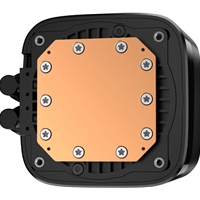 DeepCool LD 240 AIO Liquid CPU Cooler, Universal Socket, 240mm Radiator, PWM 2400RPM Cooling Fans, Addressable RGB LED Lighting, Fully Customizable Infinity Mirror Cap Design, Digital Display, - Image 5