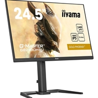 iiyama G-Master Gold Phoenix Gaming Monitor GB2590HSU-B5 24.5 Inch, Black, Ultra Slim Bezel, Full HD, 240Hz, 0.4ms, FreeSync, HDMI, Display Port, USB Hub, Int PSU, Height Adjustable, Pivot, VESA - Image 6