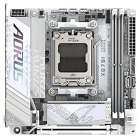 Gigabyte X870I AORUS PRO ICE AMD AM5 Socket Motherboard, Mini-ITX, 2x DDR5 Slots, 2x M.2 Sockets, 3x USB-C Port, Fitted I/O Shield, 2.5GbE LAN, Wi-Fi 7, 1x HDMI Port / 1x USB-C (USB4) - Image 8
