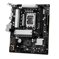 ASRock B860M-X WiFi Intel 1851 Socket Motherboard, Micro-ATX, 2x DDR5 Slots, 2x M.2 Sockets, 2x USB-C Port, 2.5GbE LAN, Wi-Fi 6E, 1x DisplayPort / 1x HDMI Port - Image 7