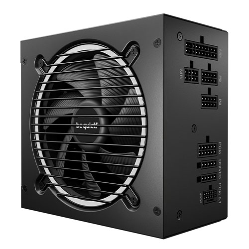 Be Quiet! 650W Pure Power 13 M PSU, Fully Modular, Semi-Passive Fan, 80+ Gold, ATX 3.1, PCIe 5.1