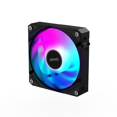 Gigabyte AORUS EZ Chain Fan 120 - High-Performance 120mm ARGB Case Fan with EZ-Chain Design, Hydro Dynamic Bearing, and Quiet Operation - Image 3