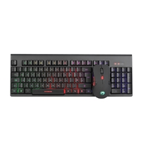 Marvo Scorpion KW512 3 Colour LED Backlit with 7 Lighting Modes Wireless Keyboard and Mouse Bundle - Image 2
