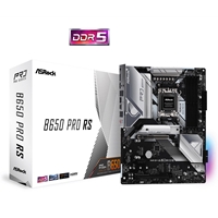 ASRock B650 Pro RS AMD AM5 Socket Motherboard, ATX, 4x DDR5 Slots, 4x M.2 Sockets, 2x USB-C Port, Fitted I/O Shield, 2.5GbE LAN, 1x DisplayPort / 1x HDMI Port - Image 2