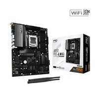 ASRock B850 Pro-A WiFi AMD AM5 Socket Motherboard, ATX, 4x DDR5 Slots, 4x M.2 Sockets, 3x USB-C Port, 2.5GbE LAN, Wi-Fi 6E, 1x HDMI Port / 1x USB-C - Image 2