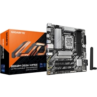 Gigabyte B860M DS3H WIFI6E Intel 1851 Socket Motherboard, Micro-ATX, 4x DDR5 Slots, 2x M.2 Sockets, 1x USB-C Port, 2.5GbE LAN, Wi-Fi 6E, 2x DisplayPorts / 1x HDMI Port - Image 2