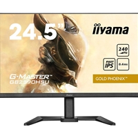 iiyama G-Master Gold Phoenix Gaming Monitor GB2590HSU-B5 24.5 Inch, Black, Ultra Slim Bezel, Full HD, 240Hz, 0.4ms, FreeSync, HDMI, Display Port, USB Hub, Int PSU, Height Adjustable, Pivot, VESA - Image 2