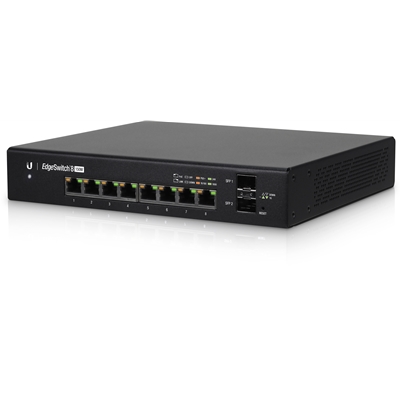 Ubiquiti EdgeSwitch 8 8-Port 150W Managed PoE+ Network Switch - Image 3