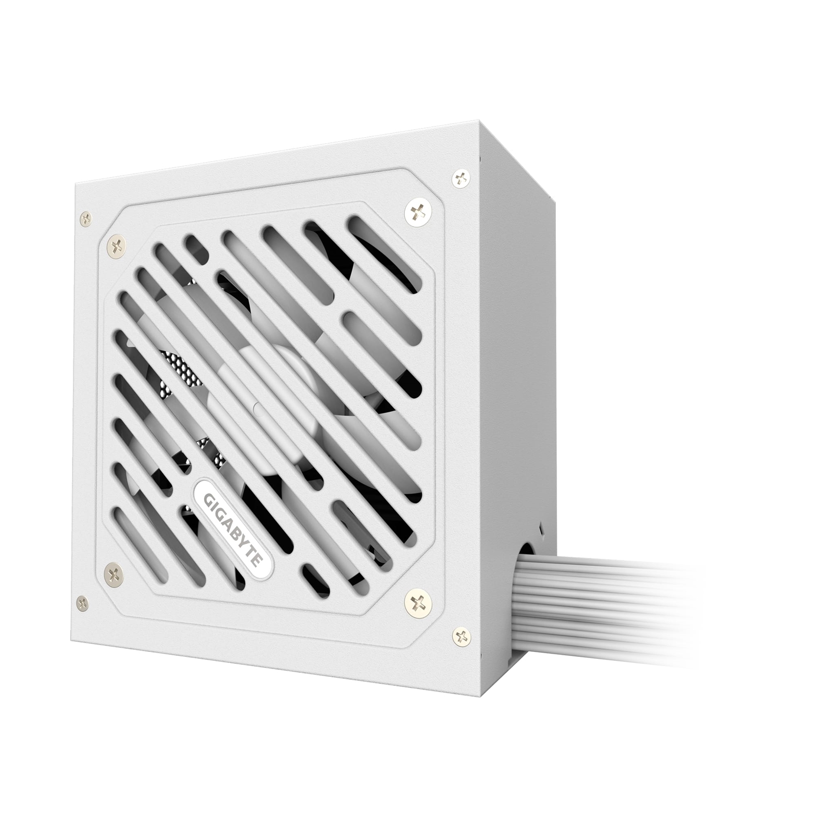 GIGABYTE GP-P550SS 550W 80 PLUS Silver Certified Power Supply, White - ATX 3.0 Standard, Quiet 120mm Fan, Flat Cable Design, BULK PACK - Image 4