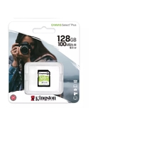 Kingston Canvas Select Plus V30 128GB SD Class 10 UHS-I U3 Flash Card - Image 2