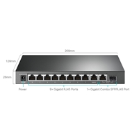 TP-Link TL-SG1210MPE 10-Port Metal Gigabit Easy Smart Switch with 8-Port PoE+ (123W) - Image 6