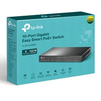 TP-Link TL-SG1210MPE 10-Port Metal Gigabit Easy Smart Switch with 8-Port PoE+ (123W) - Image 7