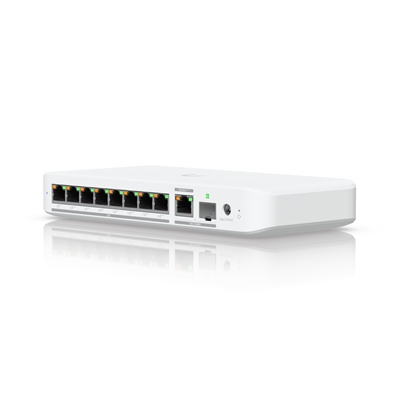 Ubiquiti USW-FLEX-2.5G-8-POE UniFi Flex 2.5G Ultra Compact 8 Port POE/USB-C Powered POE++ Managed Switch - Image 3