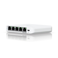 Ubiquiti USW-FLEX-2.5G-5 UniFi Flex 2.5G Ultra Compact 5 Port POE/USB-C Powered Managed Switch - Image 2