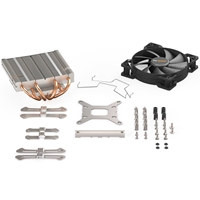 be quiet! Shadow Rock LP Fan CPU Cooler, Universal Socket, Pure Wings 2 120mm PWM Black Cooling Fan, 1500RPM, 4 Heat Pipes, Low-Profile at 75.4mm Height, 130W TDP, Intel LGA 1700 & AMD AM5 Compatible - Image 8