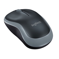 Logitech M185 Wireless Black & Grey Mouse - Image 5