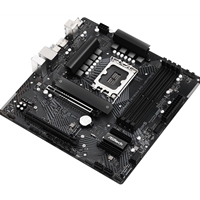 ASRock B760M PG Lightning Intel 1700 Socket Motherboard, Micro-ATX, 4x DDR5 Slots, 4x M.2 Sockets, 1x USB-C Port, 2.5GbE LAN, 1x DisplayPort / 1x HDMI Port - Image 6