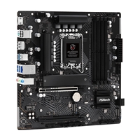 ASRock B760M PG Lightning Intel 1700 Socket Motherboard, Micro-ATX, 4x DDR5 Slots, 4x M.2 Sockets, 1x USB-C Port, 2.5GbE LAN, 1x DisplayPort / 1x HDMI Port - Image 7
