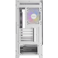 ANTEC CX500M Micro Tower Gaming Case, White, 2 x USB 3.0 / 1 x USB Type-C, Tempered Glass Side Panel, Micro-ATX/ITX - Image 5