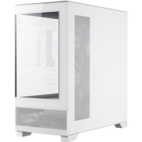 ANTEC CX500M Micro Tower Gaming Case, White, 2 x USB 3.0 / 1 x USB Type-C, Tempered Glass Side Panel, Micro-ATX/ITX - Image 7