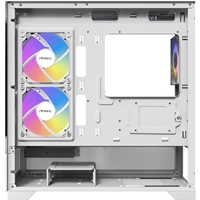 ANTEC CX500M Micro Tower Gaming Case, White, 2 x USB 3.0 / 1 x USB Type-C, Tempered Glass Side Panel, Micro-ATX/ITX - Image 8