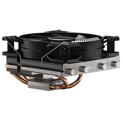 be quiet! Shadow Rock LP Fan CPU Cooler, Universal Socket, Pure Wings 2 120mm PWM Black Cooling Fan, 1500RPM, 4 Heat Pipes, Low-Profile at 75.4mm Height, 130W TDP, Intel LGA 1700 & AMD AM5 Compatible - Image 3
