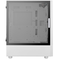 ANTEC NX410 Case, Gaming, White, Mid Tower, 1 x USB 3.0 / 2 x USB 2.0, Tempered Glass Side Window Panel, Addressable RGB LED Fans, ATX, Micro ATX, Mini-ITX - Image 7