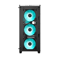 DeepCool CC560 WH Case, Gaming, White, Mid Tower, 1 x USB 3.0 / 1 x USB 2.0, Tempered Glass Side Window Panel, DeepCool Blue LED Fans, ATX, Micro ATX, Mini-ITX - Image 8