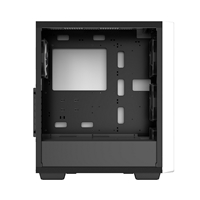 DeepCool CC560 WH Case, Gaming, White, Mid Tower, 1 x USB 3.0 / 1 x USB 2.0, Tempered Glass Side Window Panel, DeepCool Blue LED Fans, ATX, Micro ATX, Mini-ITX - Image 9