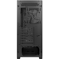 ANTEC AX90 Case, Black, Mid Tower, 1 x USB 3.0 / 2 x USB 2.0, Tempered Glass Side WIndow Panel, Diamond-Shaped Mesh Front Panel for Excellent Cooling Performance, 4 x Addressable RGB Fans Included with Hub - Image 7