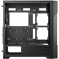 ANTEC AX90 Case, Black, Mid Tower, 1 x USB 3.0 / 2 x USB 2.0, Tempered Glass Side WIndow Panel, Diamond-Shaped Mesh Front Panel for Excellent Cooling Performance, 4 x Addressable RGB Fans Included with Hub - Image 9