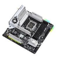 ASRock B760M Steel Legend WiFi Intel 1700 Socket Motherboard, Micro-ATX, 4x DDR5 Slots, 4x M.2 Sockets, 2x USB-C Port, Fitted I/O Shield, 2.5GbE LAN, Wi-Fi 6E, 1x DisplayPort / 1x HDMI Port - Image 7