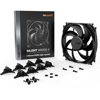 be quiet! Silent Wings 4 PWM High Speed Black Fan, 140mm, 1900RPM, 4-Pin PWM Fan Connector, Black Frame, Black Blades, Optimized Fan Blades for High End Performance, 2 Mounting Options - Image 7