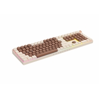 Royalaxe R108 Hot Swappable Mechanical Keyboard, Full Size, 110 Keys, 2.4GHz, Bluetooth 5.0 or Wired Connection, TTC Golden-Pink Switches, RGB, Windows and Mac Compatible - Image 5