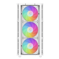 DeepCool CH560, White, Mid Tower Gaming Case, Tempered Glass, 4x ARGB Fans, E-ATX/ATX/MicroATX - Image 7