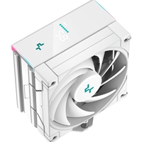 DeepCool AK400 Digital CPU Cooler, White, 1x 120mm Fan, Single Tower, ARGB, 4x Direct Touch Copper Heatpipes, Intel/AMD - Image 2