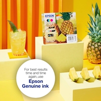 Epson 604 Multipack - Full Set of 4 Ink Cartridges - Pineapple (Original) C13T10G64010 Value Pack CMY (130 Pages) K (150 Pages) - Image 8