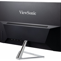 Viewsonic VX2776-SMH 27 Inch IPS Frameless Monitor, Full HD, 100Hz, 4ms, VGA, 2xHDMI, Int PSU, VESA, Chrome Stand, Speakers - Image 5