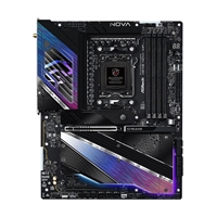 ASRock X870E NOVA WIFI PHANTOM GAMING AMD AM5 Socket Motherboard, ATX, 4x DDR5 Slots, 5x M.2 Sockets, 3x USB-C Port, Fitted I/O Shield, 5GbE LAN, Wi-Fi 7, 1x HDMI Port / 2x USB-C (USB4) - Image 5