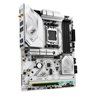 ASRock B850 Steel Legend WiFi AMD AM5 Socket Motherboard, ATX, 4x DDR5 Slots, 4x M.2 Sockets, 2x USB-C Port, Fitted I/O Shield, 2.5GbE LAN, Wi-Fi 7, 1x HDMI Port - Image 6
