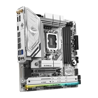 ASRock B860M Steel Legend WiFi Intel 1851 Socket Motherboard, Micro-ATX, 4x DDR5 Slots, 4x M.2 Sockets, 2x USB-C Port, Fitted I/O Shield, 2.5GbE LAN, Wi-Fi 6E, 1x DisplayPort / 1x HDMI / 1x USB-C (USB4) - Image 6