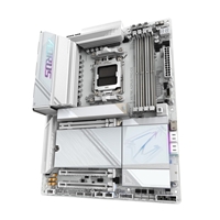 Gigabyte X870E AORUS PRO ICE AMD AM5 Socket Motherboard, ATX, 4x DDR5 Slots, 4x M.2 Sockets, 3x USB-C Port, Fitted I/O Shield, 2.5GbE LAN, Wi-Fi 7, 2x HDMI Port / 2x USB-C (USB4) - Image 7