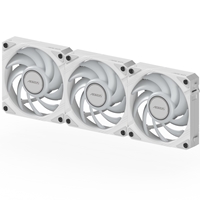 Gigabyte AORUS EZ Chain Fan 120 Ice 120mm ARGB Fans with Easy Daisy-Chain Setup 3-Pack White - Image 8