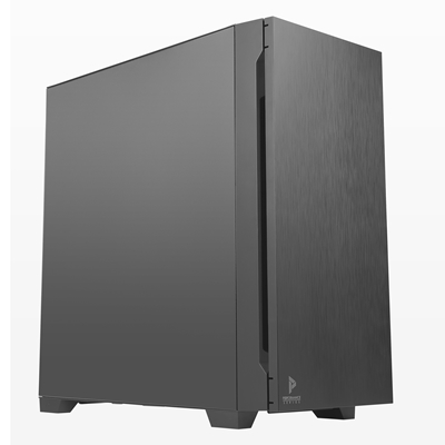 ANTEC P10C Case, Silent, Black, Mid Tower, 2 x USB 3.0 / 1 x USB 3.1 Gen 2 Type-C, Sound-Dampening Foam Panels, Air-Concentrating Front Filter with Widened Air Passage, Reversible Swing Front Panel Design, ATX, Micro ATX, Mini-ITX - Image 3