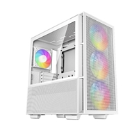 DeepCool CH560, White, Mid Tower Gaming Case, Tempered Glass, 4x ARGB Fans, E-ATX/ATX/MicroATX - Image 2