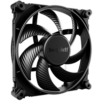 be quiet! Silent Wings 4 PWM High Speed Black Fan, 140mm, 1900RPM, 4-Pin PWM Fan Connector, Black Frame, Black Blades, Optimized Fan Blades for High End Performance, 2 Mounting Options - Image 2