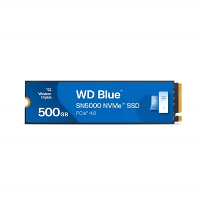 WD Blue SN5000 (WDS500G4B0E-00CNZ0) 500GB NVMe SSD, M.2 Interface, PCIe Gen4, 2280, Read 5000MB/s, Write 4000MB/s, 5 Year Warranty - Image 3