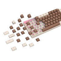 Royalaxe R108 Hot Swappable Mechanical Keyboard, Full Size, 110 Keys, 2.4GHz, Bluetooth 5.0 or Wired Connection, TTC Golden-Pink Switches, RGB, Windows and Mac Compatible - Image 2