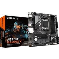 Gigabyte A620M GAMING X AMD AM5 Socket Motherboard, Micro-ATX, 4x DDR5 Slots, 1x M.2 Socket, 2x USB-C Port, GbE LAN, 1x DisplayPort / 1x HDMI Port - Image 2